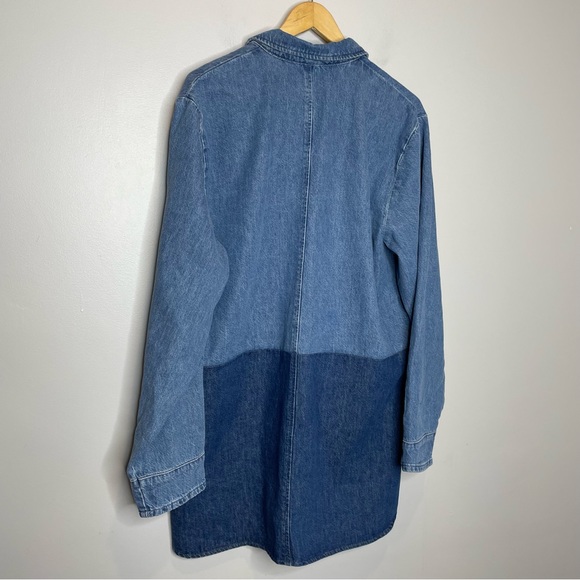 Triarchy | Le Artiste | Two-Tone Denim Shirt | Size M - Picture 12 of 12